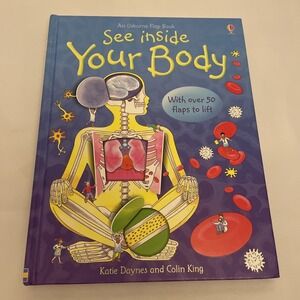 See Inside Your Body Large‎ Board book With Educational Information And Flaps